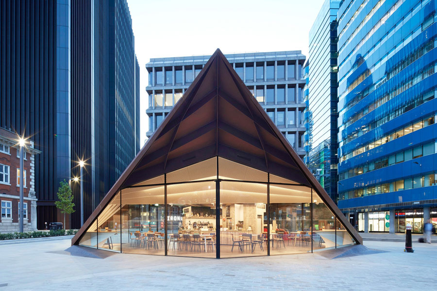 Portsoken Pavilion, Aldgate London